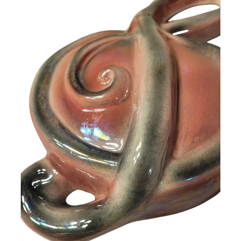 Vintage Ceramicraft  G- Clef Musical Note Ceramic Wall Pocket Planter
